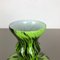 Grand Vase Pop Art Vintage Vert en Verre Opalin, Italie 13