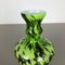 Große grüne Vintage Pop Art Florence Vase aus Opalglas, Italien 4