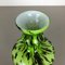 Vaso grande Pop Art vintage verde in vetro opalino, Italia, Immagine 6