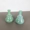 Murano Opaline Glass Vases by Gino Cenedese, 1960s, Set of 2 2