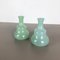 Vases en Verre de Murano Opalin par Gino Cenedese, 1960s, Set de 2 3