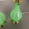 Opaline Murano Glass Table Lights by Cenedese Vetri, Italy, Set of 2, Image 9
