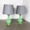 Opaline Murano Glass Table Lights by Cenedese Vetri, Italy, Set of 2 5