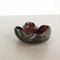 Large Murano Glass Gold Dust Bowl Element Shell Ashtray, Italy, 1970s 2