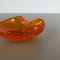 Murano Glass Honey Bowl Element Shell Ashtray, Italy, 1970s 12