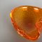 Murano Glass Honey Bowl Element Shell Ashtray, Italy, 1970s, Image 15