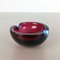 Large Murano Glass Multi-Color Bowl Element Shell Ashtray, Italy, 1970s 2