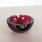 Large Murano Glass Multi-Color Bowl Element Shell Ashtray, Italy, 1970s 3