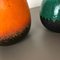 Model 484 Pottery Fat Lava Vases from Scheurich, Germany, 1970s, Set of 2, Image 6