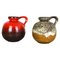 Model 484-21 Pottery Fat Lava Vases from Scheurich, Germany, 1970s, Set of 2, Image 1