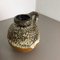 Modell 484-21 Pottery Fat Lava Vasen von Scheurich, 1970er, 2er Set 5