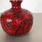 Fat Lava Pottery Vase by Gräflich Ortenburg, Germany, 1960s 5