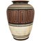 Large Handmade Ceramic Pottery Floor Vase from Korinth, Germany, 1960s, Image 1