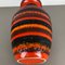 Large Multi-Color Pottery Fat Lava Multi-Color Floor Vase from Scheurich 12