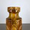 Große mehrfarbige Fat Lava 485-45 Onion Vase aus Keramik von Scheurich, 1970er 9