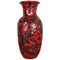 Große Pottery Fat Lava Multi Color 239-41 Vase von Scheurich, 1970er 1