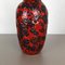 Large Pottery Fat Lava Multi-Color 239-41 Vase from Scheurich, 1970s 4