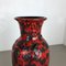 Large Pottery Fat Lava Multi-Color 239-41 Vase from Scheurich, 1970s 8