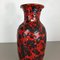 Grand Vase Fat Lava en Poterie Multicolore de Scheurich, 1970s 6