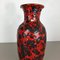 Große Pottery Fat Lava Multi Color 239-41 Vase von Scheurich, 1970er 6