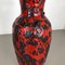 Große Pottery Fat Lava Multi Color 239-41 Vase von Scheurich, 1970er 10