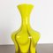 Große gelbe Vintage Florence Vase aus Opalglas von Carlo Moretti, Italien 5