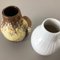 Jarrones Fat Lava 414-16 vintage de cerámica de Scheurich, Germany. Juego de 5, Imagen 6