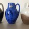 Vintage Pottery Fat Lava 414-16 Vases from Scheurich, Germany, Set of 5 13