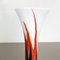 Large Vintage Pop Art Opaline Florence Glass Vase, Italy 8