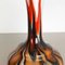 Large Vintage Pop Art Opaline Florence Glass Vase, Italy 6