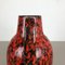 Large Pottery Fat Lava Multi-Color 270-38 Vase from Scheurich, 1970s 7