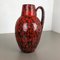 Große mehrfarbige Fat Lava Pottery 270-38 Vase von Scheurich, 1970er 2