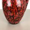 Große mehrfarbige Fat Lava Pottery 270-38 Vase von Scheurich, 1970er 6