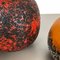 Multi-Colored Fat Lava Ceramic Vases from Scheurich, Germany, 1970s, Set of 3 14