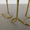 Modernist Sculptural Brass Candleholders, Germany, 1950s, Set of 2, Image 8