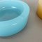 Murano Opaline Glass Ashtrays or Shell Bowls from Cenedese, 1960s, Set of 2 6
