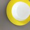 Large Yellow Wall Light with Metal & Opaline Glass in the Style of Stilnovo, Italy, 1960s 5