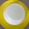 Large Yellow Wall Light with Metal & Opaline Glass in the Style of Stilnovo, Italy, 1960s 9