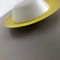 Large Yellow Wall Light with Metal & Opaline Glass in the Style of Stilnovo, Italy, 1960s 8