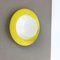 Large Yellow Wall Light with Metal & Opaline Glass in the Style of Stilnovo, Italy, 1960s 2