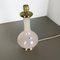 Lámpara de mesa de cristal de Murano opalino de Cenedese Vetri, Italy, años 60, Imagen 7