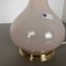 Opalglas Murano Glas Tischlampe von Cenedese Vetri, Italien, 1960er 15