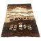 Large Modernist Abstract Multi-Colored High Pile Rya Rug from Desso, 1970s 1