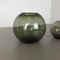 Turmalin Series Ball Vasen von Wilhelm Wagenfeld für WMF, 1960er, 2er Set 6