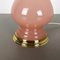 Pink Opaline Murano Glass Table Lamp from Cenedese Vetri, 1960s 15