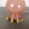 Pink Opaline Murano Glass Table Lamp from Cenedese Vetri, 1960s, Image 15