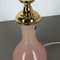 Pink Opaline Murano Glass Table Lamp from Cenedese Vetri, 1960s 14
