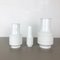 Vases Op Art en Porcelaine par Richard Scharrer pour Thomas, Allemagne, 1970s, Set de 3 2