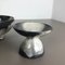 Grey Ceramic Studio Pottery Vases from Otto Keramik, Germany, 1980s, Set of 3 8