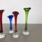 Vintage Colorful Glass Vases by Bo Borgstrom for Aseda, Sweden, 1970s, Set of 5 4